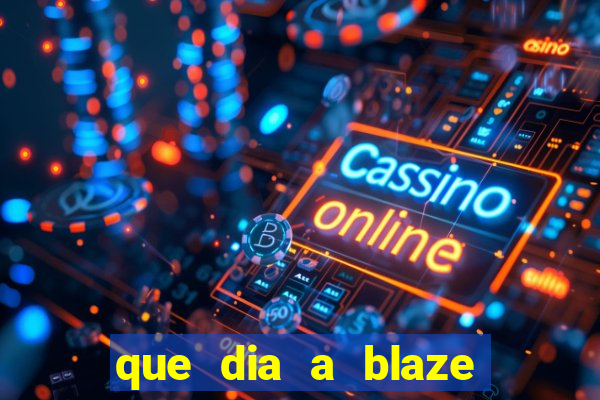 que dia a blaze paga o cashback